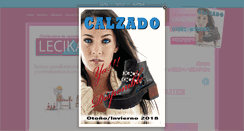 Desktop Screenshot of calzadoslecika.com.ar